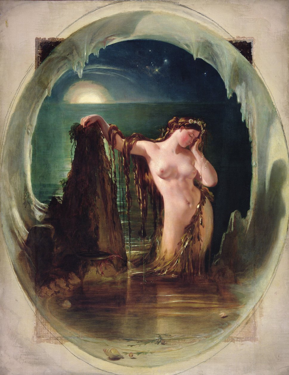 De Oorsprong van de Harp door Daniel (1806 70) Maclise