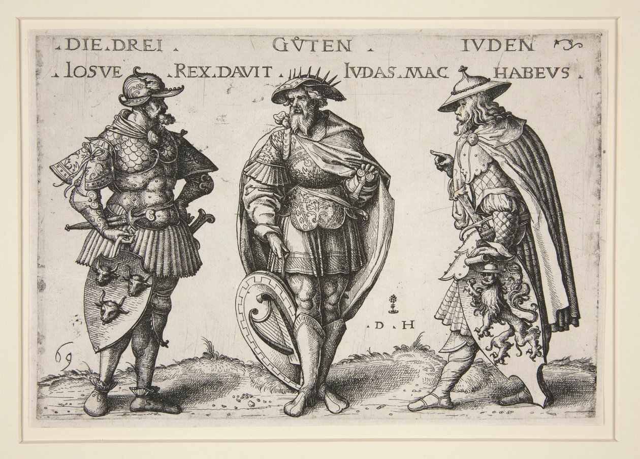 Die Drei Guten Juden door Daniel Hopfer