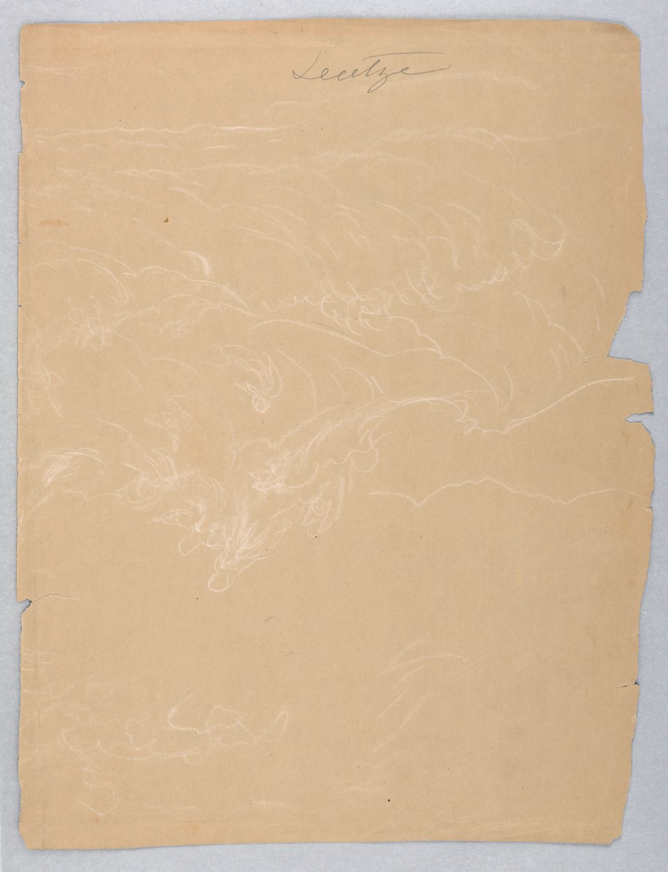 Tekening, Wolken, ca. 1840 door Daniel Huntington