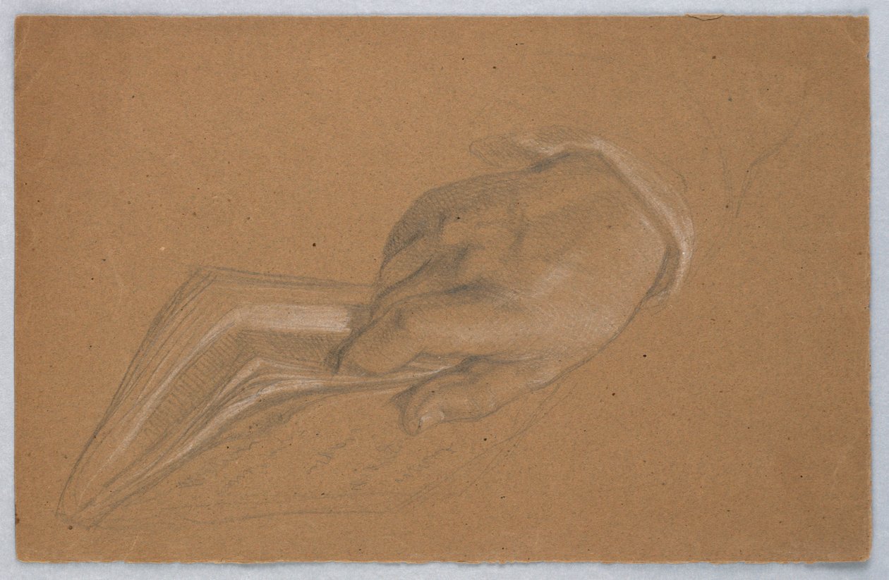 Tekening, mogelijke studie voor Alexan, 1864 door Daniel Huntington
