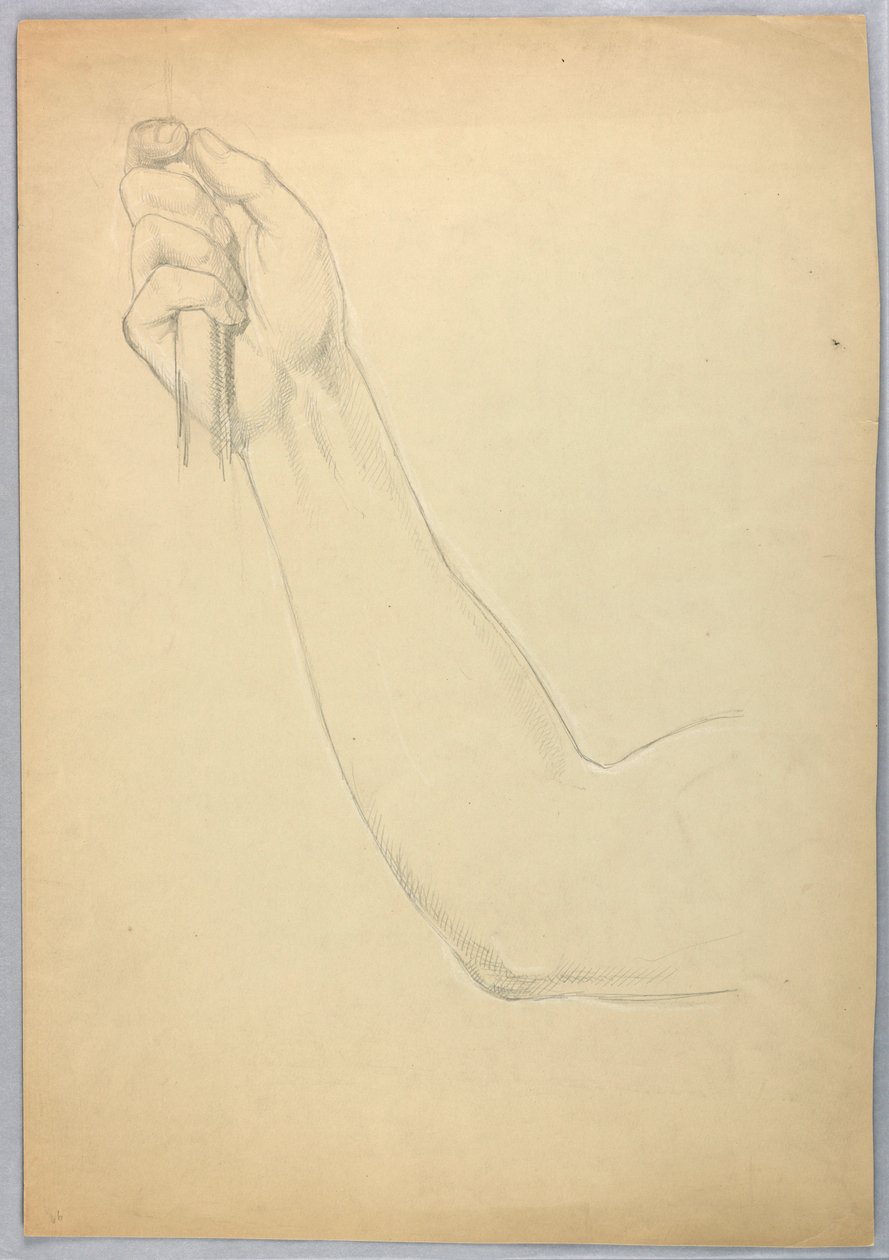 Tekening, Studie voor duplicaat van "C, 1850 door Daniel Huntington