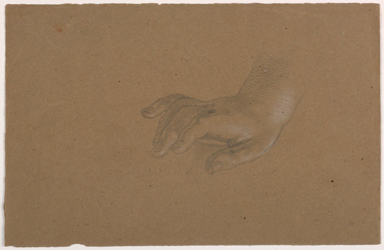 Studie van een Rechterhand door Daniel Huntington
