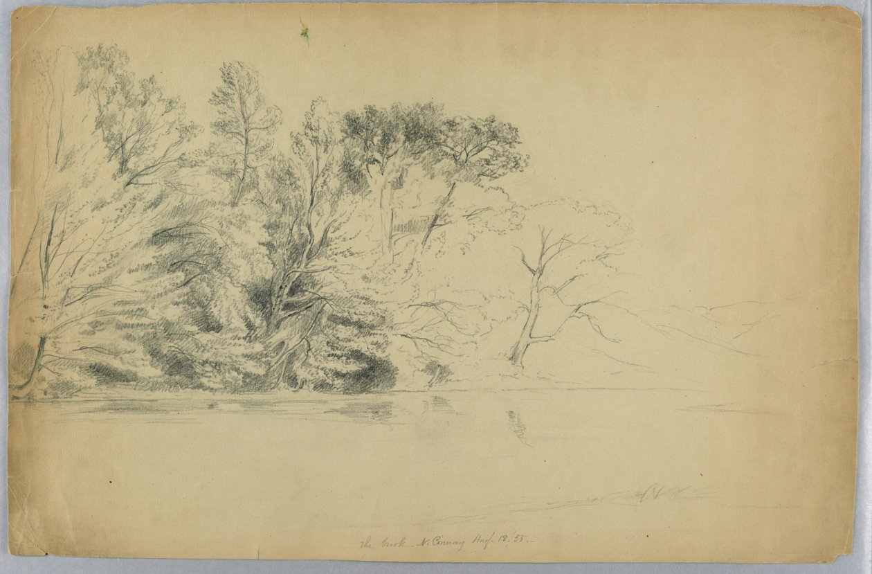 De Beek, North Conway, New Hampshire door Daniel Huntington