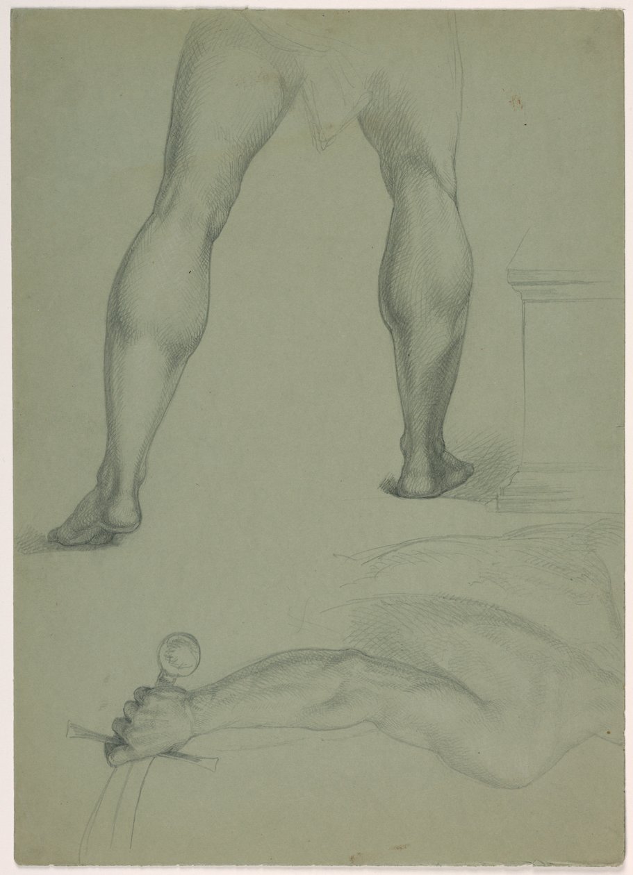 Twee Gedeeltelijke Anatomische Studies door Daniel Huntington