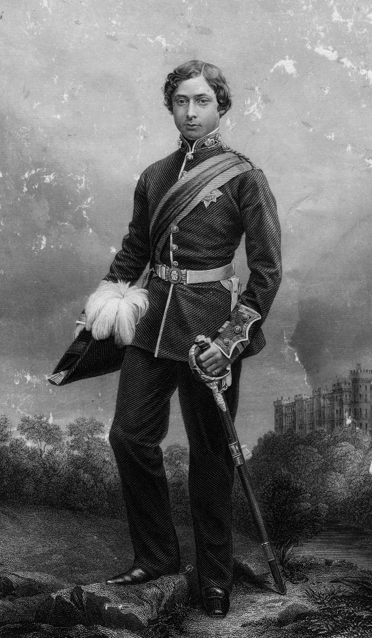 De Prins van Wales, ca. 1851 door Daniel John Pound