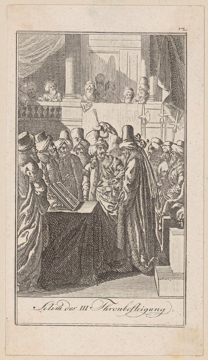 Blad 12 uit ‘Voorstellingen uit de moderne geschiedenis’ door Daniel Nikolaus Chodowiecki