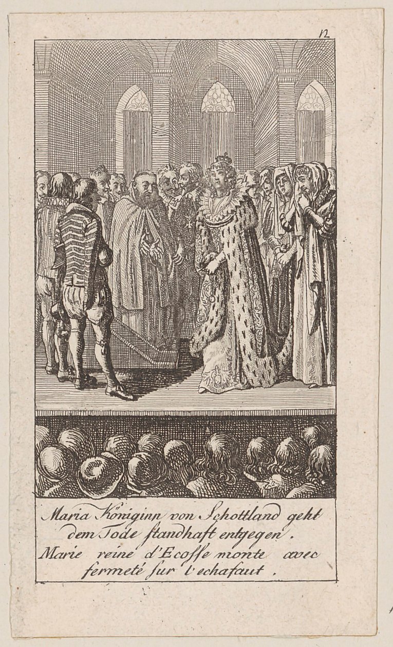 Blad 12 bij "Oude, middeleeuwse en moderne geschiedenis" door Daniel Nikolaus Chodowiecki
