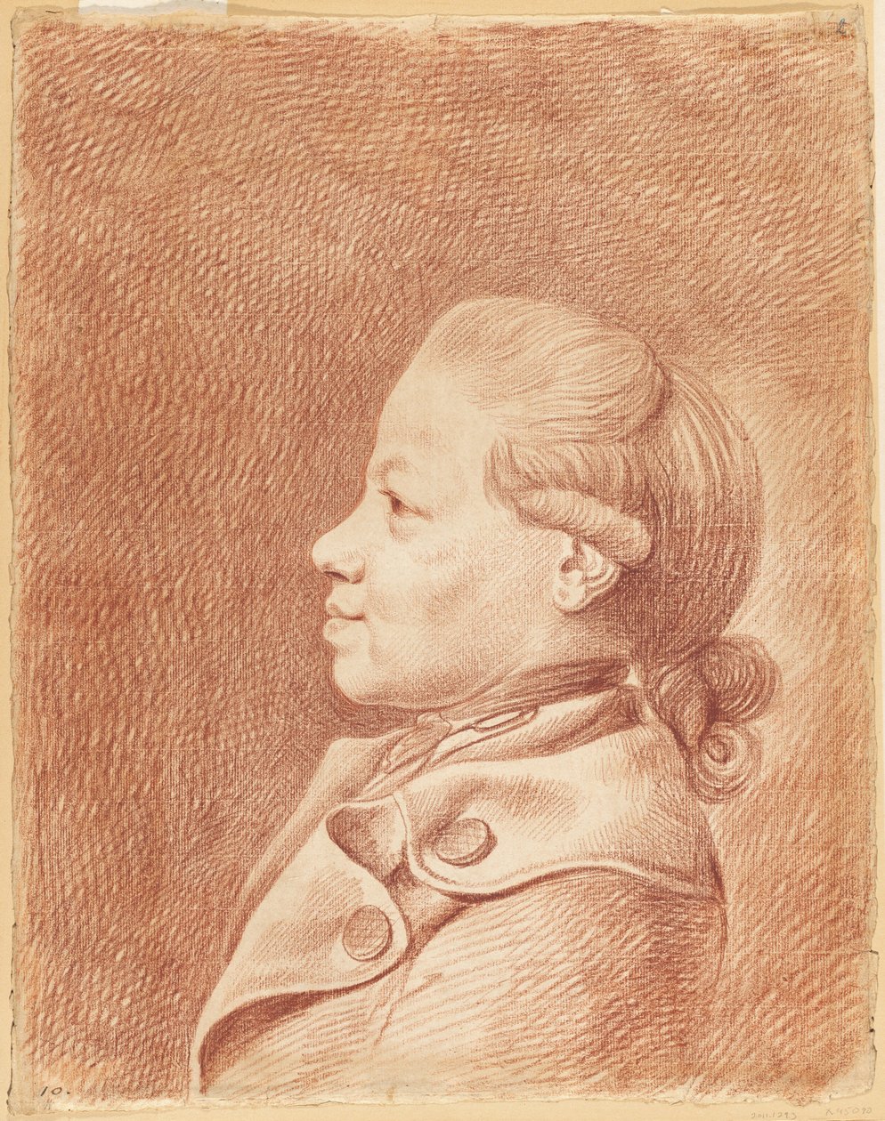 De zoon van de kunstenaar, Heinrich Isaak Chodowiecki door Daniel Nikolaus Chodowiecki