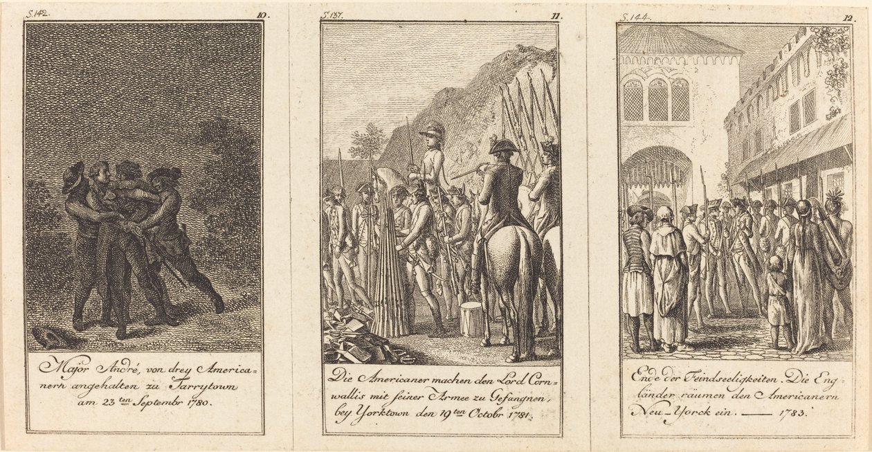 De Geschiedenis van de Verenigde Staten door Daniel Nikolaus Chodowiecki