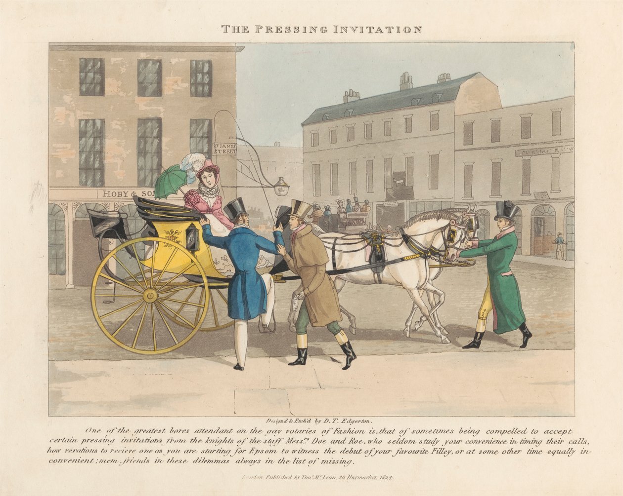 Modieuze vervelers, of koelers in het hoge leven door Daniel Thomas Egerton