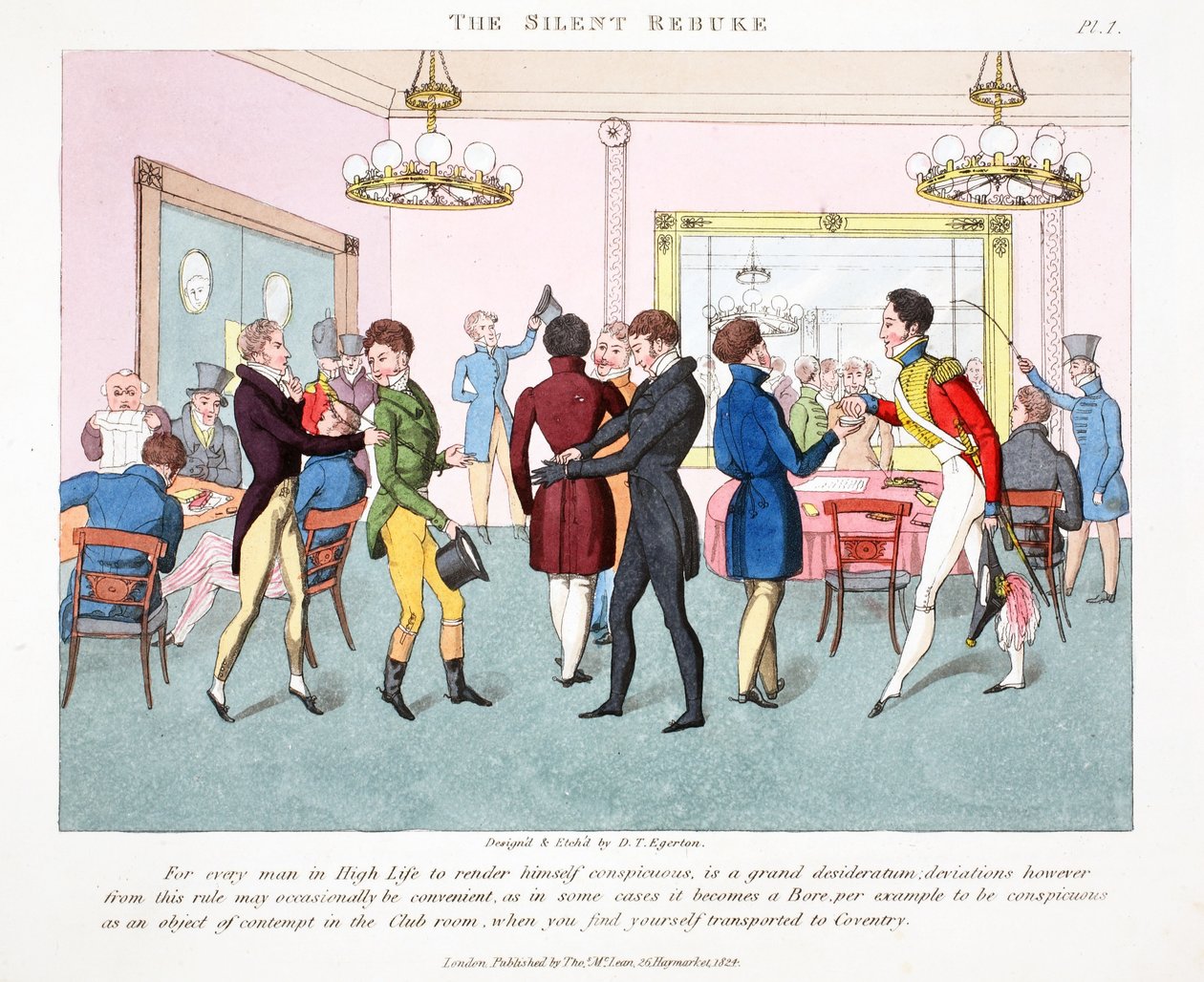 De Stille Berisping, illustratie uit 