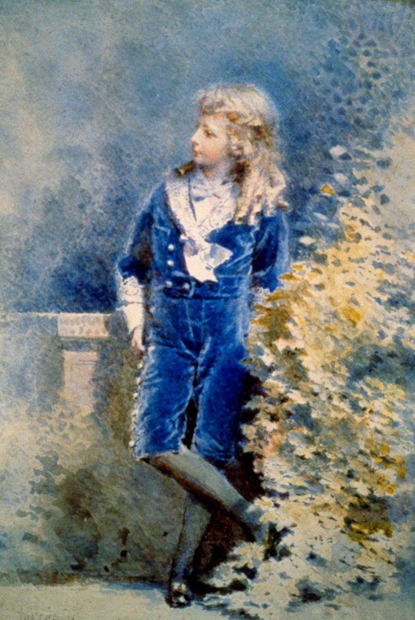 Portret van Richard Arthur Surtees Paget, door Daniele Ranzoni door Danielle Ranzoni