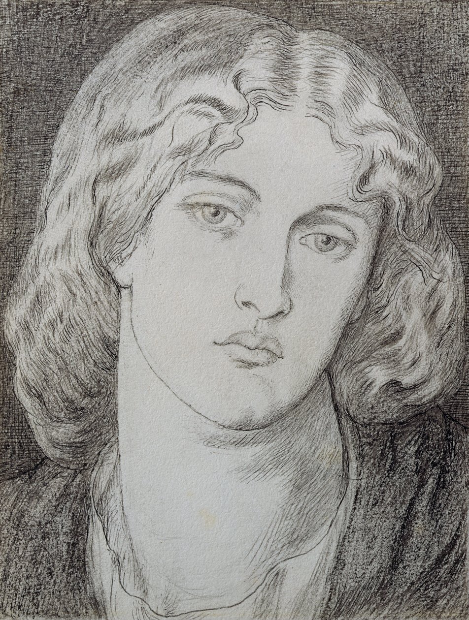 Fanny Cornforth door Dante Gabriel Charles Rossetti