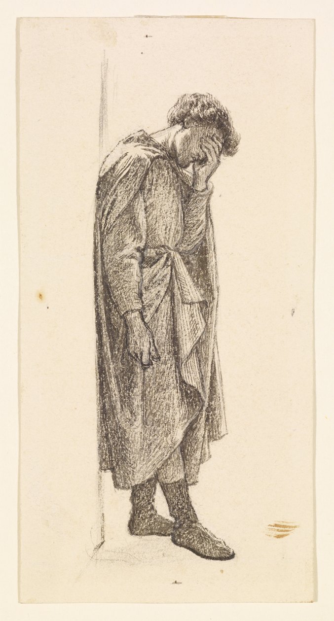 De voortgang van de prins - Figurenstudie van de prins voor 