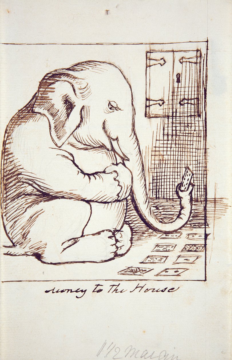 Geld naar het Huis, c.1873 door Dante Gabriel Charles Rossetti