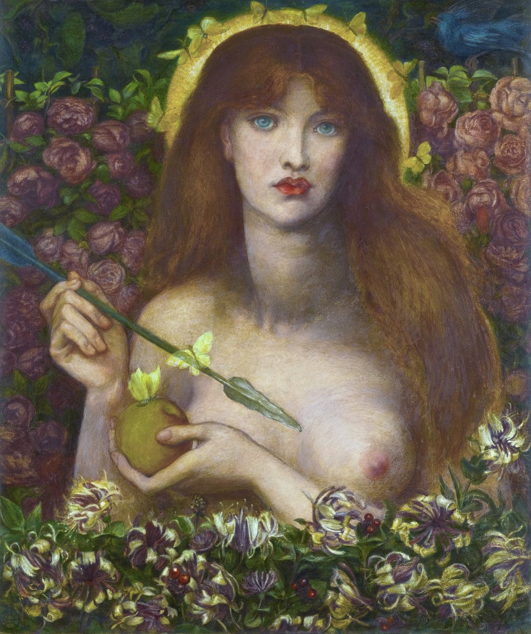 Venus Verticordia door Dante Gabriel Charles Rossetti