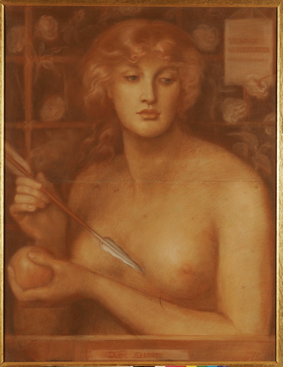 Venus Verticordia, 1867 door Dante Gabriel Charles Rossetti