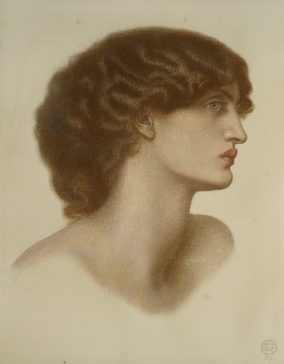 Perlascura door Dante Gabriel Rossetti