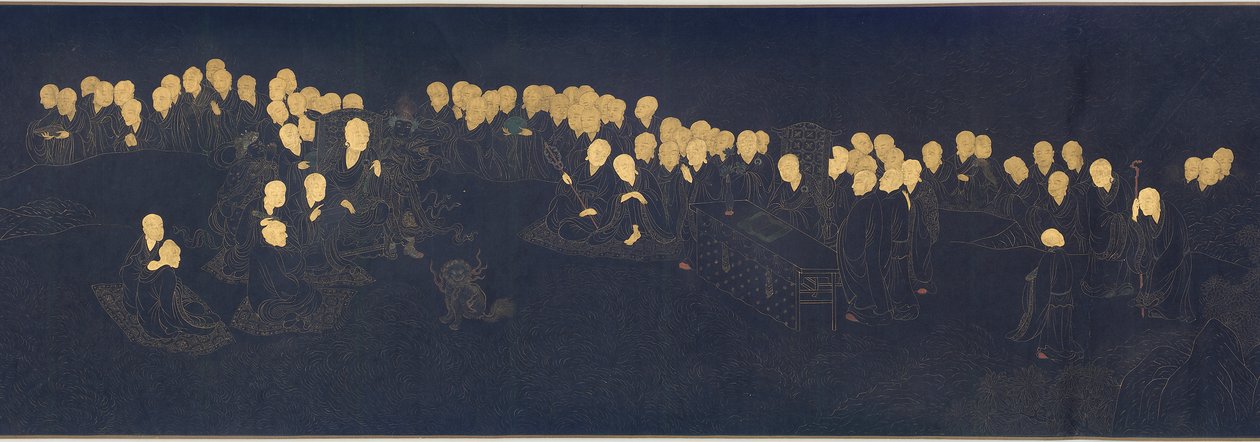 Vijfhonderd Luohan, Ming-dynastie, 1427 door Daohong