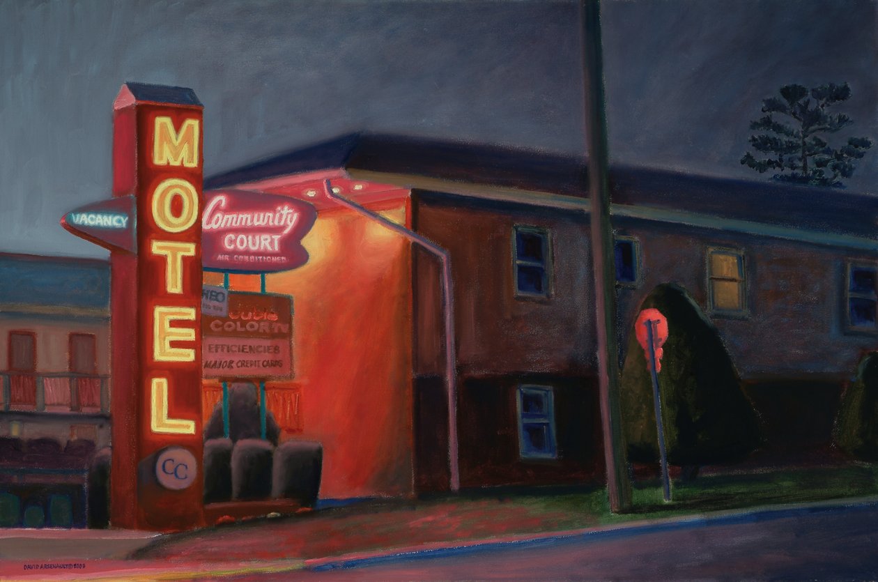 Nacht op Broadway, 2003 door David Arsenault