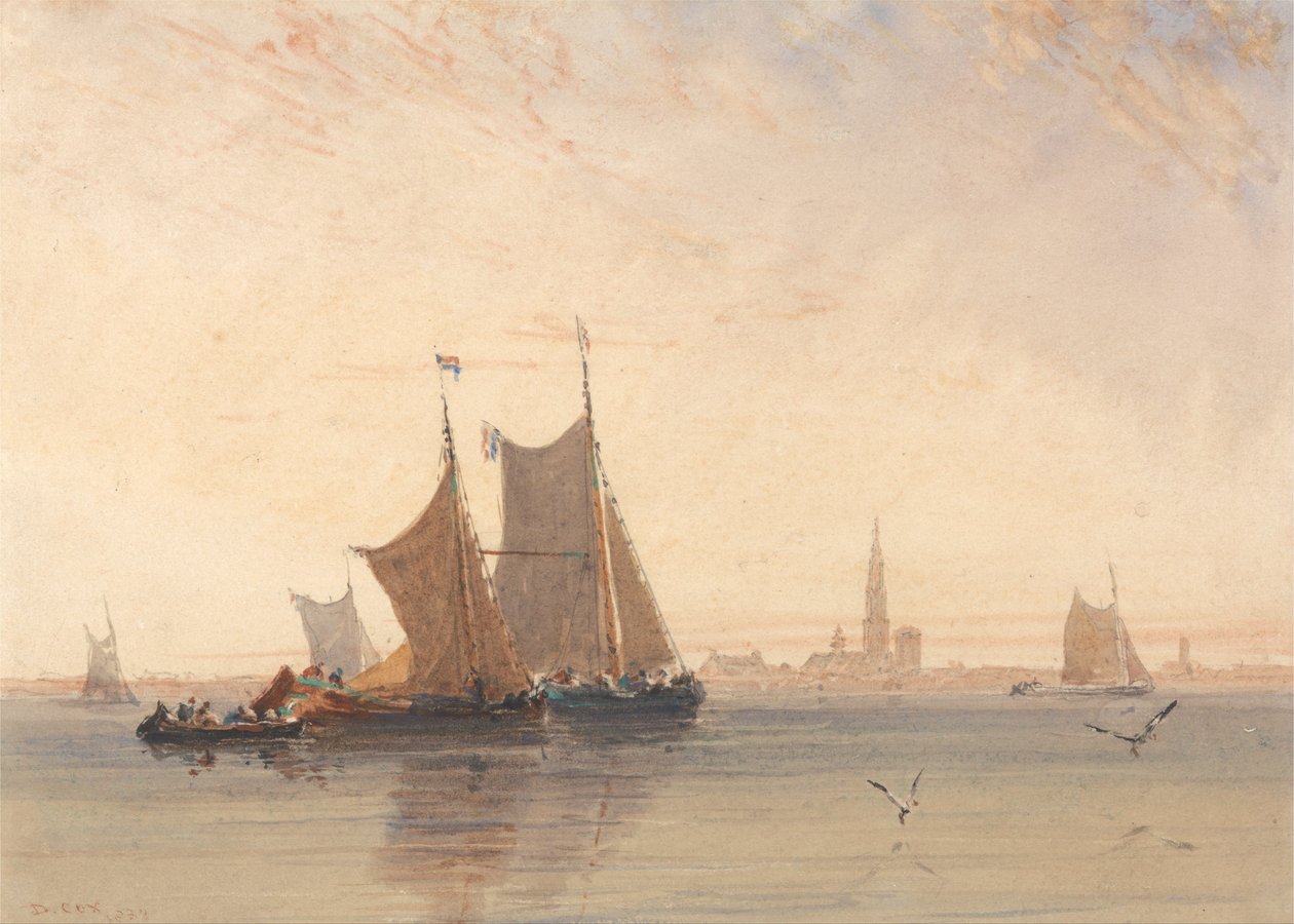 Antwerpen, Ochtend door David Cox