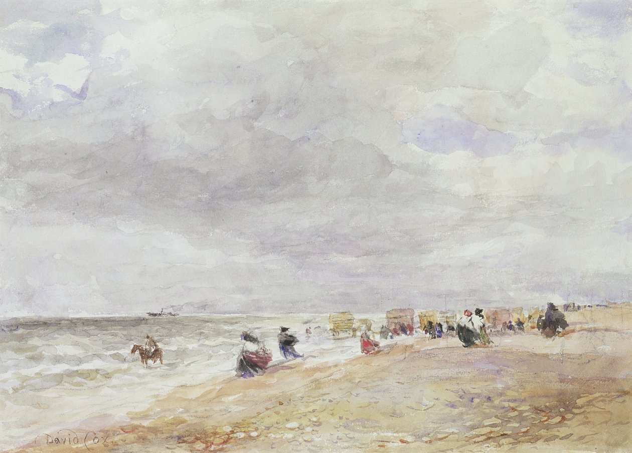 Rhyl Sands door David Cox