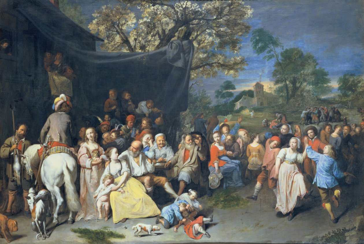 Boerenfestival, 1649 door David III Ryckaert