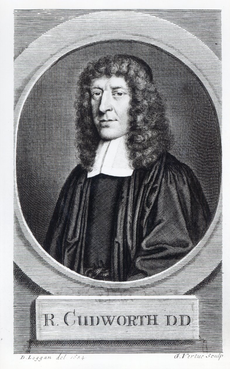 Ralph Cudworth, gegraveerd door George Vertue door David Loggan