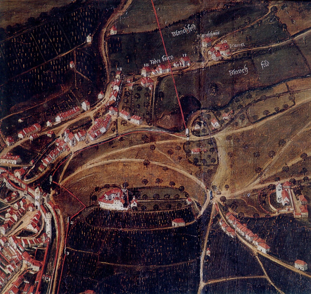 Voorstad Ölschwang, Veitsburg door David Mieser