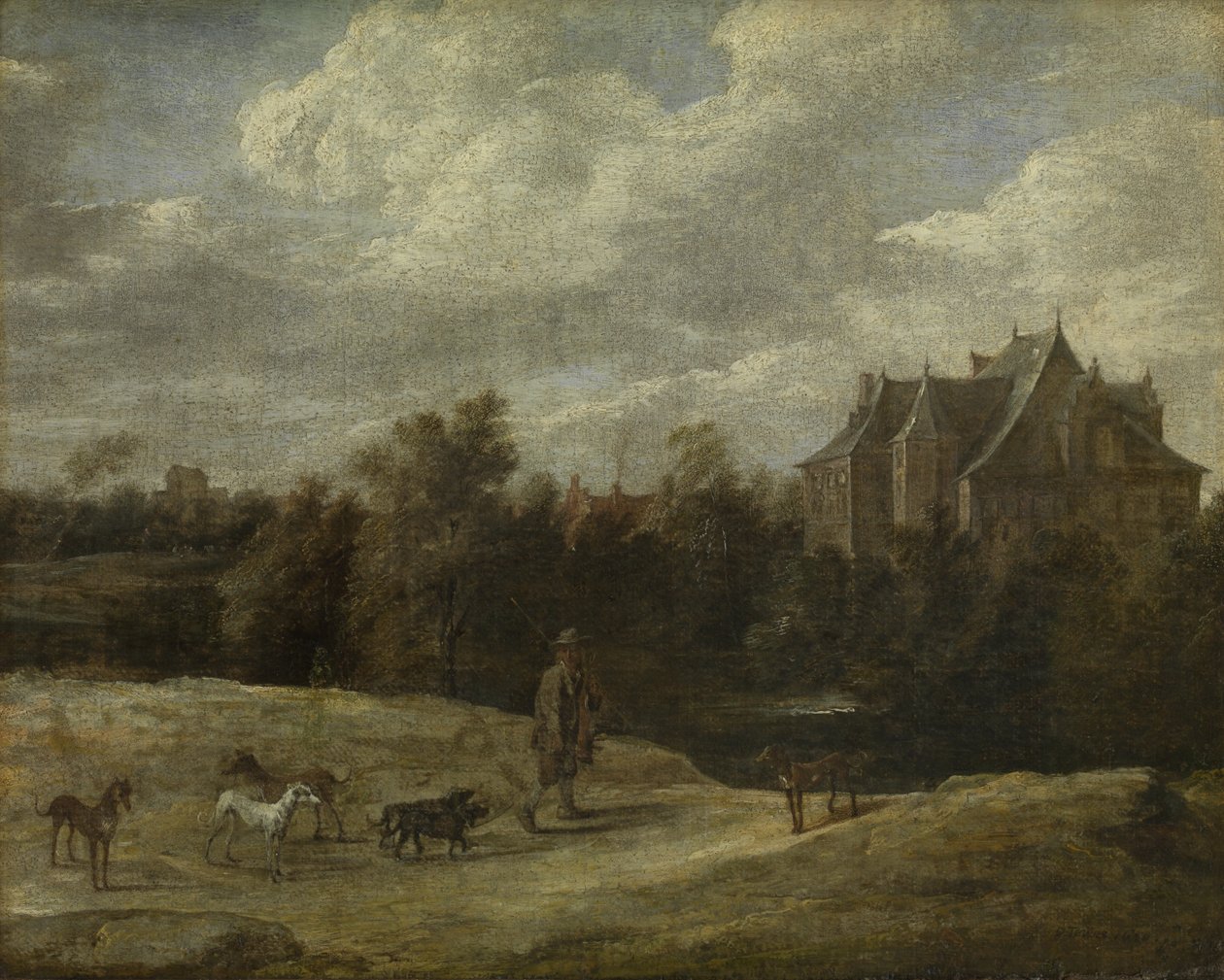 Terugkeer van de jacht door David Teniers the Younger