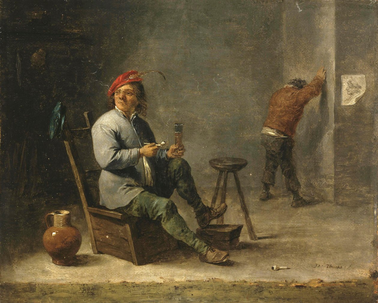 Roker door David Teniers the Younger