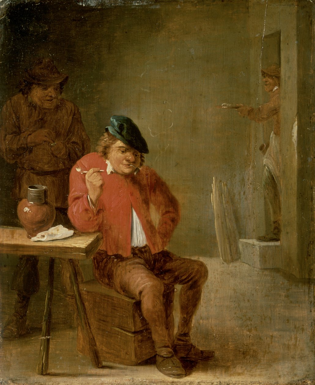 De roker door David Teniers the Younger