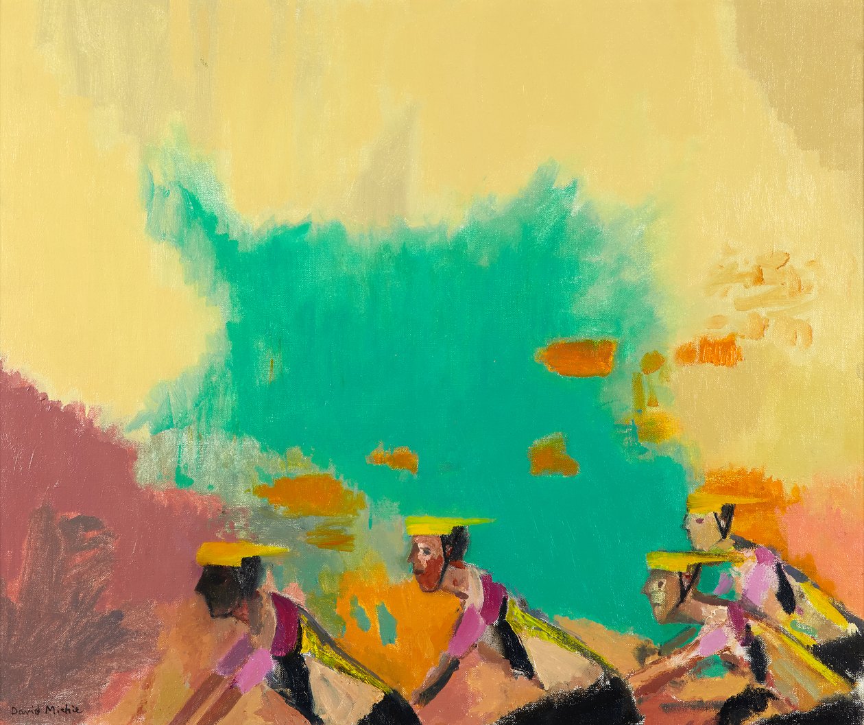De fietsers door David Alan Redpath Michie
