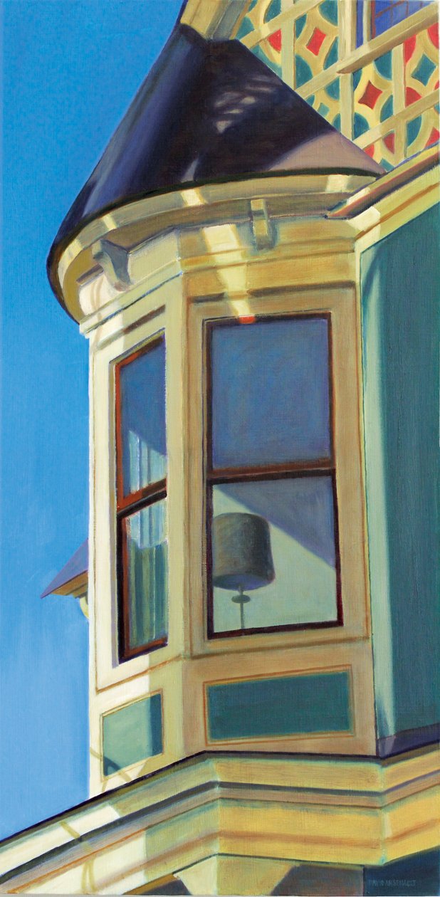 Broadway Bay, 2013 (olieverf op doek) door David Arsenault