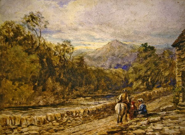 Naar de markt gaan door David Cox