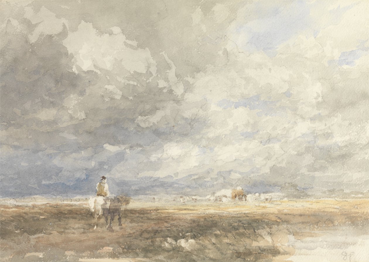 Naar Hayfield door David Cox