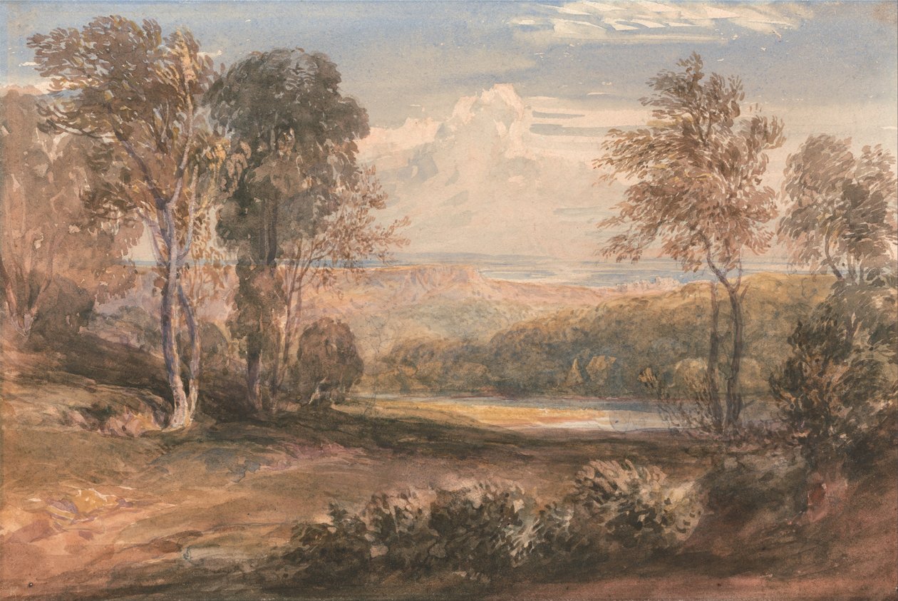Aan de Wye door David Cox