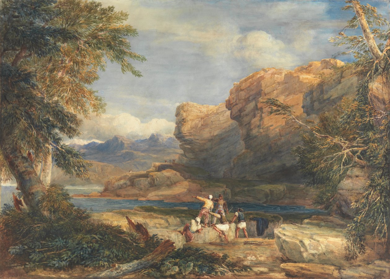 Pirateneiland door David Cox