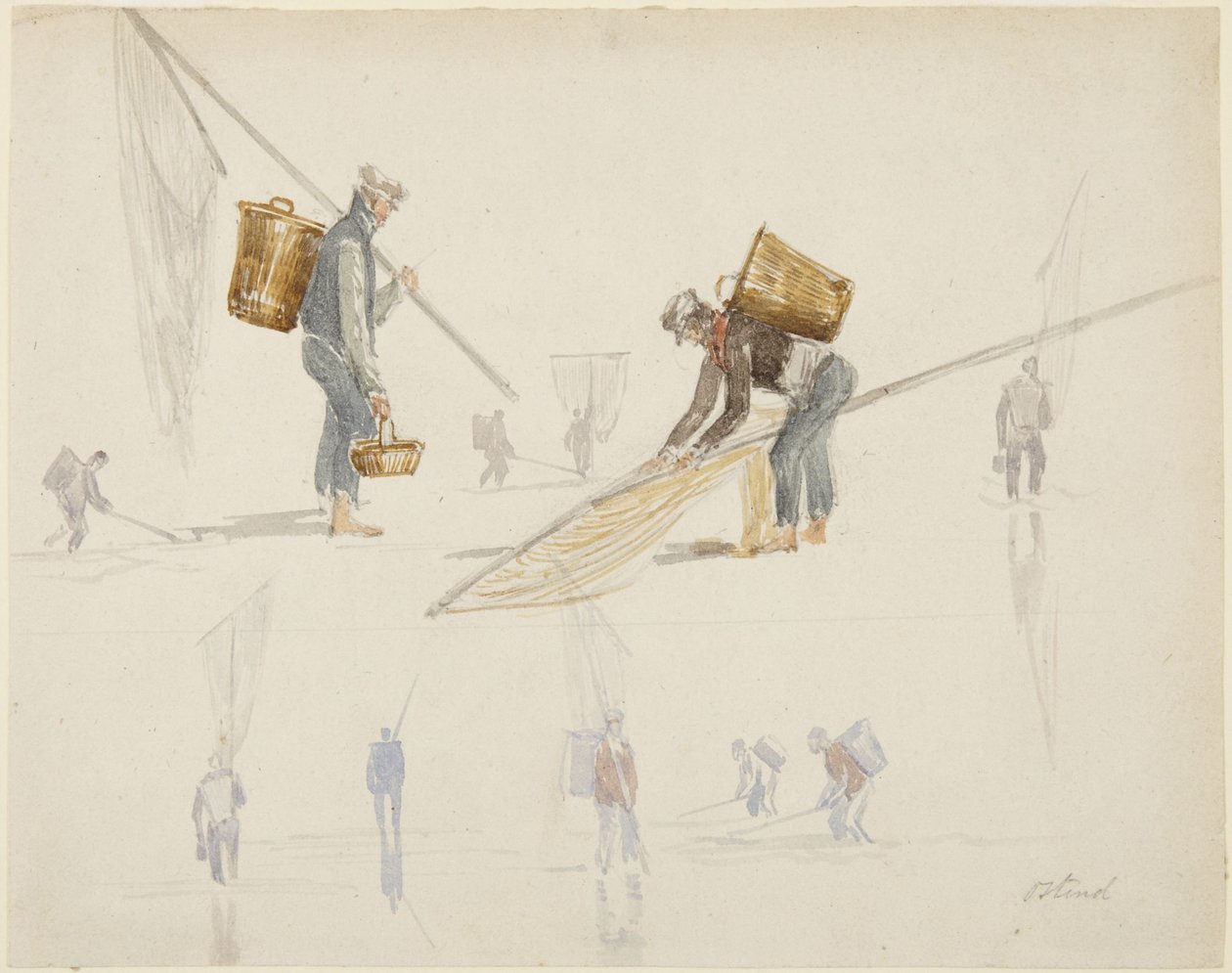 Onderzoek naar vissers door David Cox