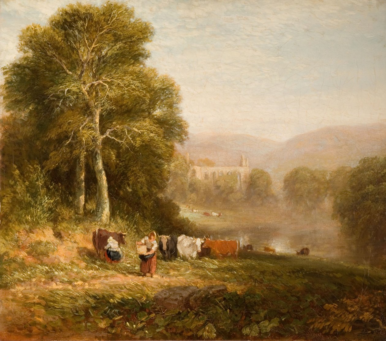 Bolton Abbey door David Cox the elder