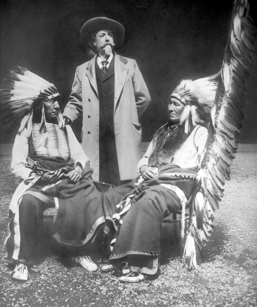 William F. Cody met Red Cloud en American Horse door David Frances Barry