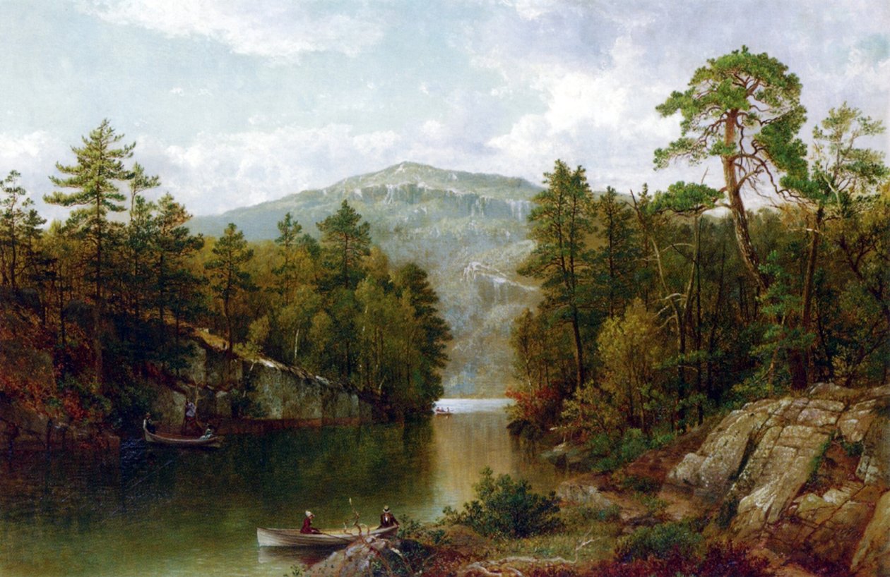 Het Meer van George, 1876 door David Johnson