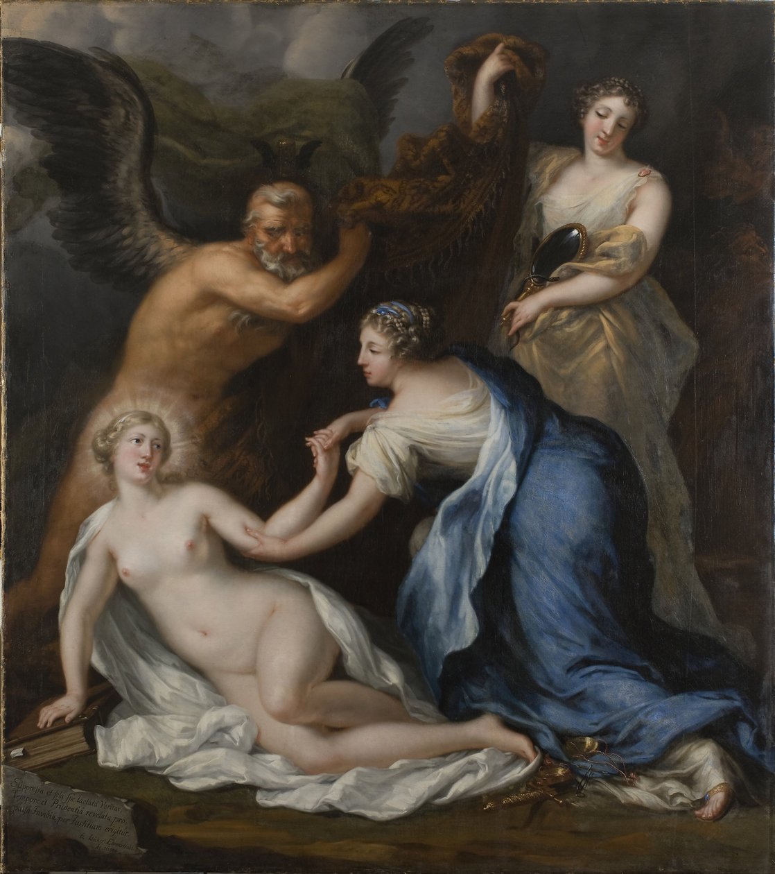 Allegorie over de Waarheid door David Klöcker Ehrenstrahl