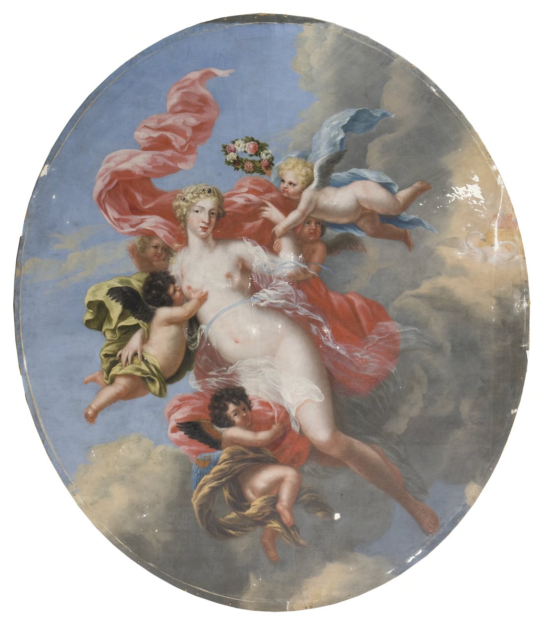 Anna Maria Soop af Limingo, 1660-1735, getrouwd met 1. Axel Wachtmeister af Mälsåker 2. Karl Gyllenstierna af Steninge door David Klöcker Ehrenstrahl