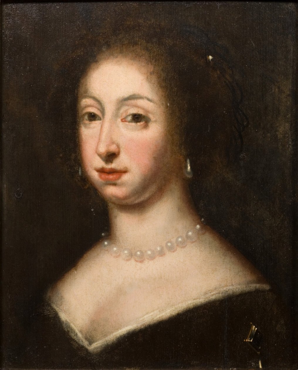 Hedvig Eleonora (1636-1715), prinses van Holstein-Gottorp, koningin van Zweden, gehuwd met Karel X Gustaaf van Zweden door David Klöcker Ehrenstrahl