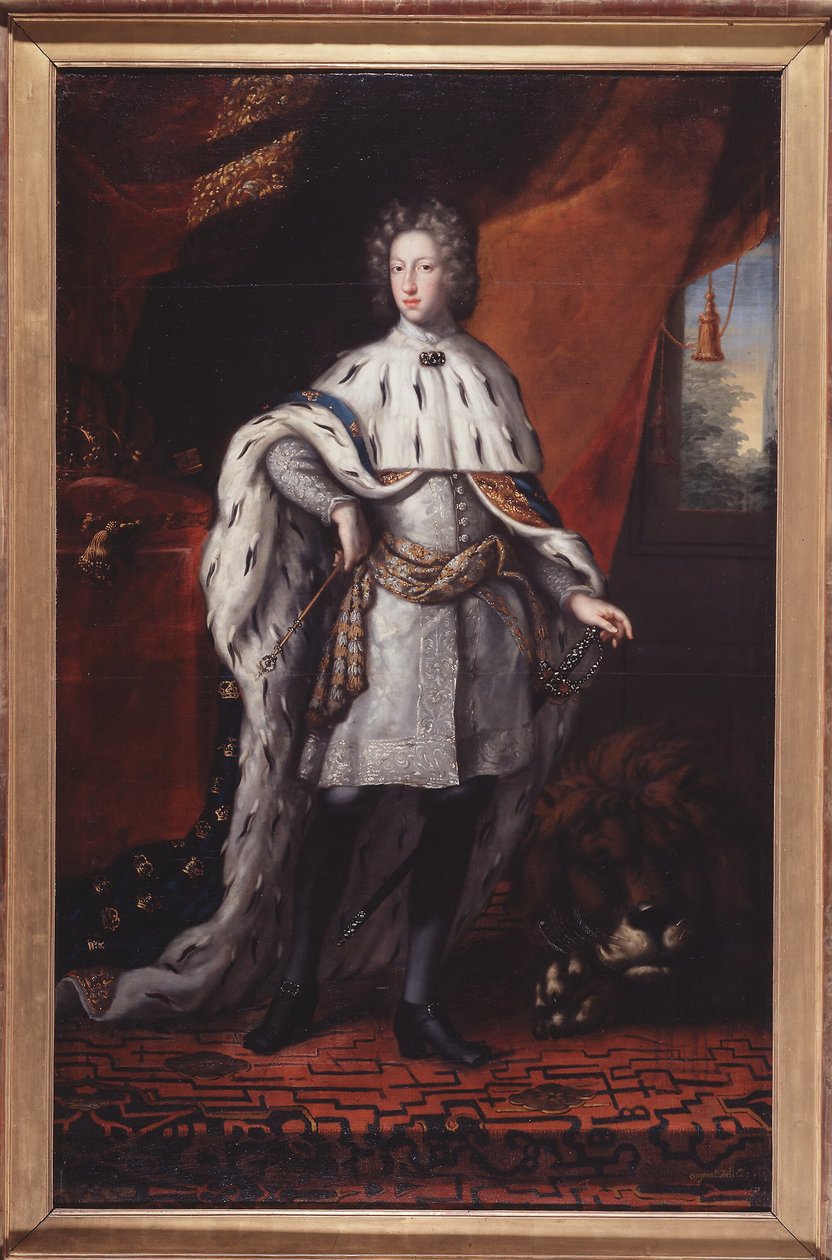 Karel XII door David Klöcker Ehrenstrahl