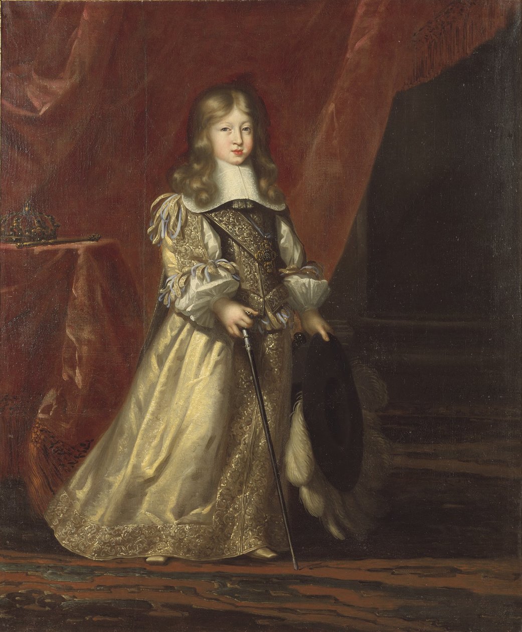 Karel XI, 1655-1697, koning van Zweden door David Klöcker Ehrenstrahl