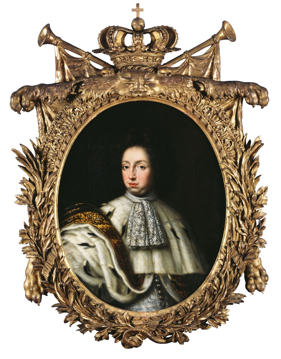 Koning Karel XI van Zweden door David Klöcker Ehrenstrahl