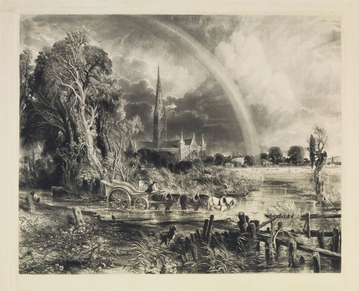 Kathedraal van Salisbury door David Lucas