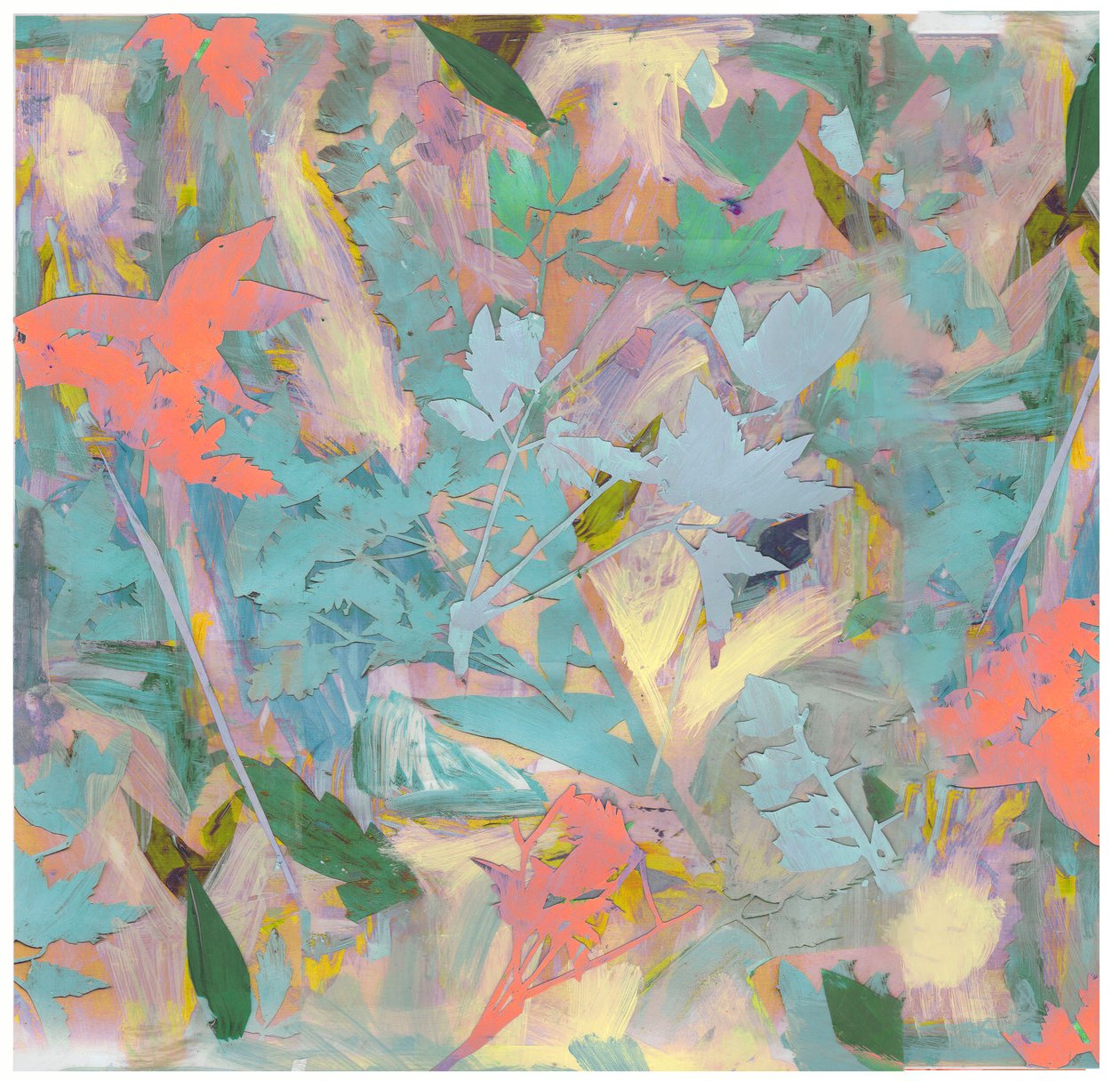 Botanische collage # 3, 2017 door David McConochie